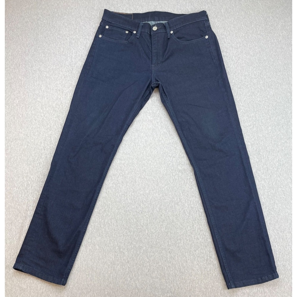 Levis 511 Jeans Mens 32 x 30 Blue Cotton Blend Stretch Slim Straight Dark Wash